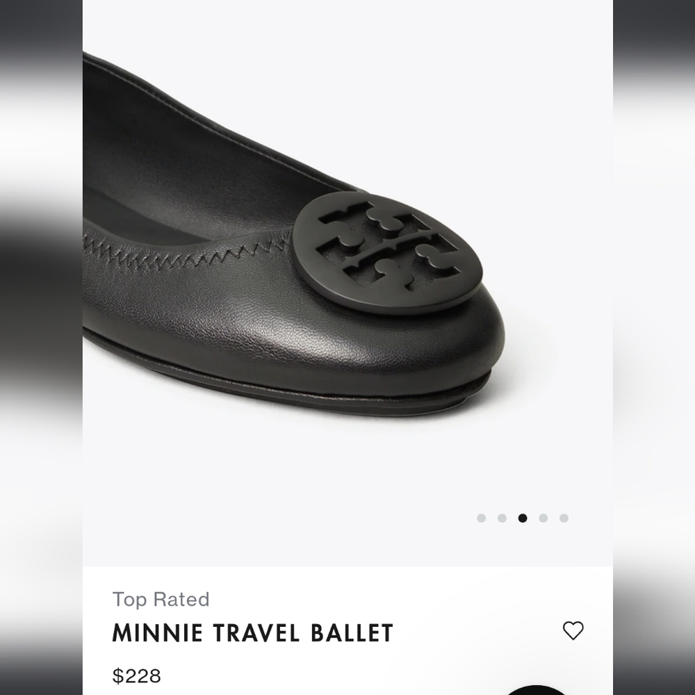 Tory Burch Minnie Travel Ballet Flat